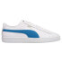 Фото #1 товара Puma Basket Classic Xxi Lace Up Mens White Sneakers Casual Shoes 374923-16