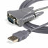 Фото #2 товара Адаптер Startech серый USB 2.0 DB9 DB25
