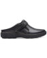 Фото #2 товара Women's Caroline May Top-Stitched Strapped Clogs