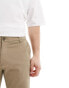 Ben Sherman slim fit stretch chino short in off white