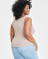 Фото #2 товара Trendy Plus Size Longline Scoop-Neck Tank, Created for Macy's