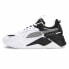 Puma RsX Split Lace Up Mens Black, White Sneakers Casual Shoes 38575501