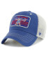 Фото #1 товара Men's Royal, Natural New England Patriots Legacy Five Point Trucker Clean Up Adjustable Hat