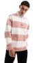 Фото #1 товара HUGO Diragbi relaxed fit rugby shirt in pink