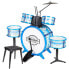 Фото #1 товара BONTEMPI Blue Child Musical Battery 5 Drums With Stool