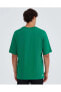 M Graphic Tee Oversize T-shirt S232404- Erkek Tişört Yeşil