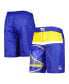 ფოტო #2 პროდუქტის Men's Royal Golden State Warriors Sea Wind Swim Trunks