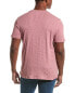 Фото #2 товара Atm Anthony Thomas Melillo Slub V-Neck T-Shirt Men's Pink L