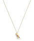 ფოტო #1 პროდუქტის Faux Stone Signature Rainbow Rexy Pendant Necklace