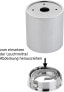 Sweet Led Mounting Frame Black GU10 Surface-Mounted Spotlights Round Ceiling Spotlights Aluminium Ceiling Light Surface-Mounted Pivoting Spotlights 230 V Ceiling Light Pivoting Surface Mounted Light [Energy Class A]