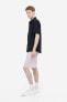 Фото #4 товара Relaxed Fit Linen-blend Shorts