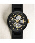 Men's Futuro Black Stainless Steel Bracelet Watch 42mm