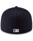 Фото #2 товара Men's Navy Houston Astros 2022 World Series Side Patch Low Profile 59FIFTY Fitted Hat