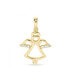 Фото #1 товара Gold-plated pendant Angel with zircons SVLP0376SH2GO00