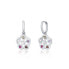 Charming silver earrings with zircons SVLE0538SH2BA00