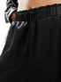 Фото #7 товара New Look satin wide leg trouser in black