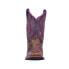 Фото #5 товара Ботинки для девочек Дэн Пост Мэджестй ковбойские на квадратном носке Тоддлер Каубойские коричневые фиолетовые - модель Majesty Square Toe Cowboy Toddler Girls Дэн Пост Boots