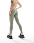 Фото #4 товара Nike Training Pro high-waisted sculpt leggings in khaki