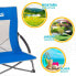 Фото #5 товара Складной пляжный стул AKTIVE 54.5x63x65.5 см