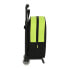 Фото #3 товара Школьный рюкзак с колесиками Real Betis Balompié Чёрный лимонный 22 x 27 x 10 cm