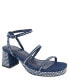 Фото #1 товара Women's Lissena Rhinestones Platform Sandal