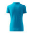 Malfini Cotton polo shirt W MLI-21344 turquoise