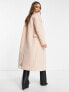 Фото #4 товара & Other Stories wool double breasted coat in blush