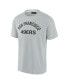 ფოტო #3 პროდუქტის Men's and Women's Gray San Francisco 49ers Super Soft Short Sleeve T-shirt