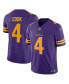 Фото #2 товара Men's Dalvin Cook Purple Minnesota Vikings Vapor F.U.S.E. Limited Alternate Jersey