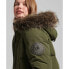 SUPERDRY Longline Faux Fur Everest jacket refurbished