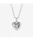 Ana Luisa puffed Heart Necklace - Lev Silver