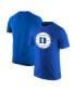 ფოტო #1 პროდუქტის Men's Royal Duke Blue Devils Basketball Logo T-shirt