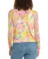 Фото #2 товара Autumn Cashmere Watercolor Cashmere Cardigan Women's