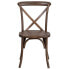 Фото #3 товара Hercules Series Stackable Early American Wood Cross Back Chair