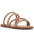 Фото #1 товара Women's Tritoney Braided Strappy Slide Flat Sandals