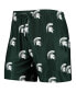 Men's Green Michigan State Spartans Flagship Allover Print Jam Shorts