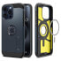 Фото #1 товара Чехол для смартфона Spigen Tough Armor MagSafe для iPhone 15 Pro черный металлический