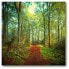 Фото #1 товара Sunday Morning Walk Gallery-Wrapped Canvas Wall Art - 16" x 16"