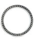 ფოტო #2 პროდუქტის Men's' Black Ion-Plated Ring in Stainless Steel