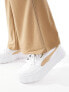 Фото #7 товара Vero Moda Petite jersey flare trouser in beige