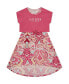 ფოტო #1 პროდუქტის Big Girls Stretch Jersey Short Sleeve Dress