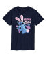 Фото #1 товара Men's Lilo and Stitch Short Sleeve T-shirts