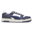 Фото #1 товара Puma Slipstream Lo Vintage Lace Up Mens Blue Sneakers Casual Shoes 39469301