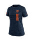 ფოტო #2 პროდუქტის Women's Navy Chicago Bears Velocity Performance T-Shirt