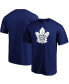 Фото #1 товара Men's Blue Toronto Maple Leafs Team Primary Logo T-shirt