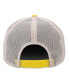 ფოტო #2 პროდუქტის Men's and Women's Black, Yellow Distressed Atari Pong Trucker Adjustable Hat