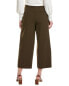 Vince Crop Wide Leg Wool-Blend Pant Women's