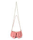 Women's Spring Bow Baguette Shoulder Bag