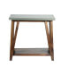 Фото #2 товара Brookside Cement-Top Wood Console and Media Table