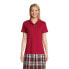 Фото #19 товара Women's School Uniform Short Sleeve Feminine Fit Interlock Polo Shirt
